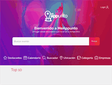 Tablet Screenshot of meappunto.com